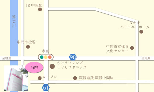 桑原産婦人科医院地図